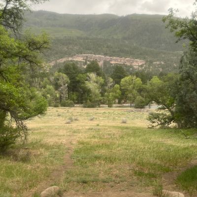 Hole #8. Great view of Animas River and mountains.