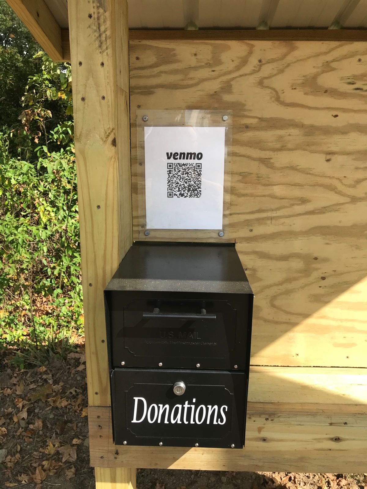 Donation Box by Hole #1