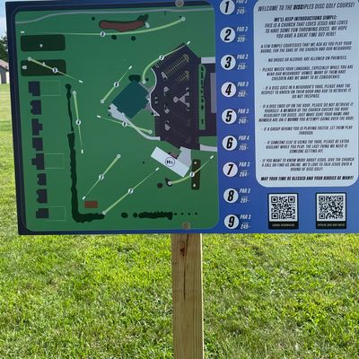 Main info board