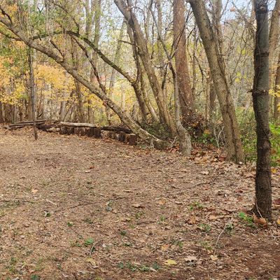 Hole 1 basket area