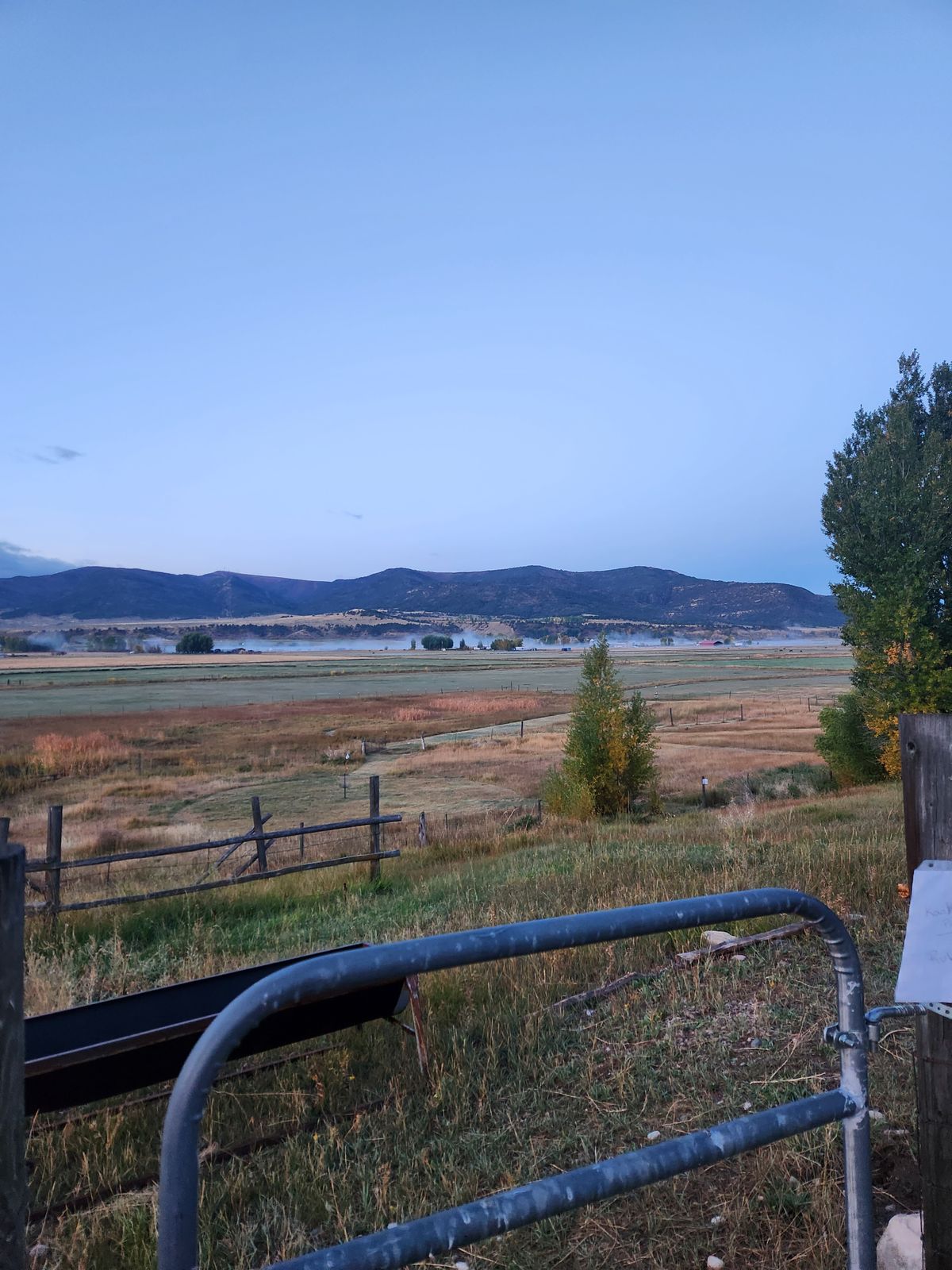 Taken from the course entry gate.