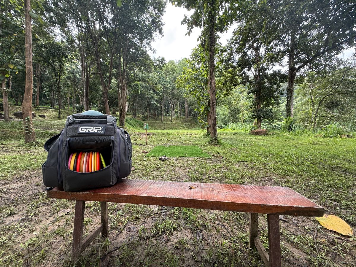 Hole 5 teepad area