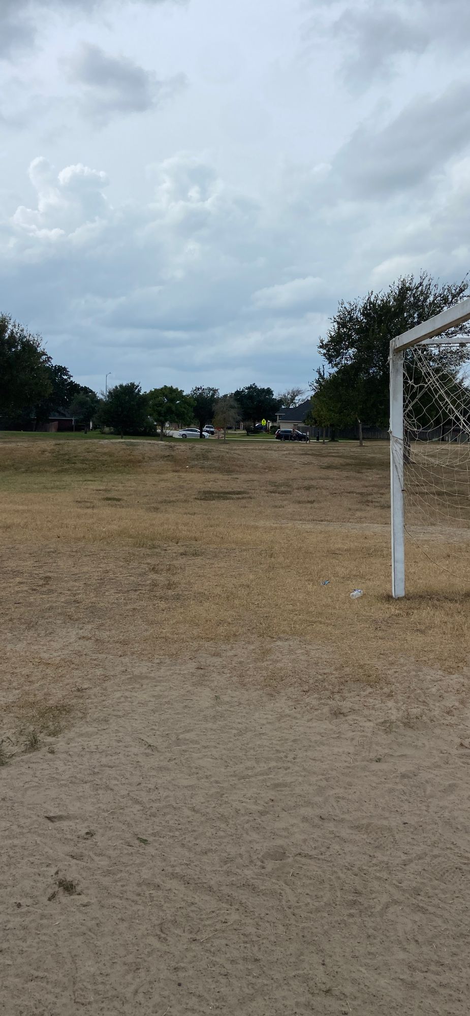 Hole 4 from soccer goal. (middle of hole 4)