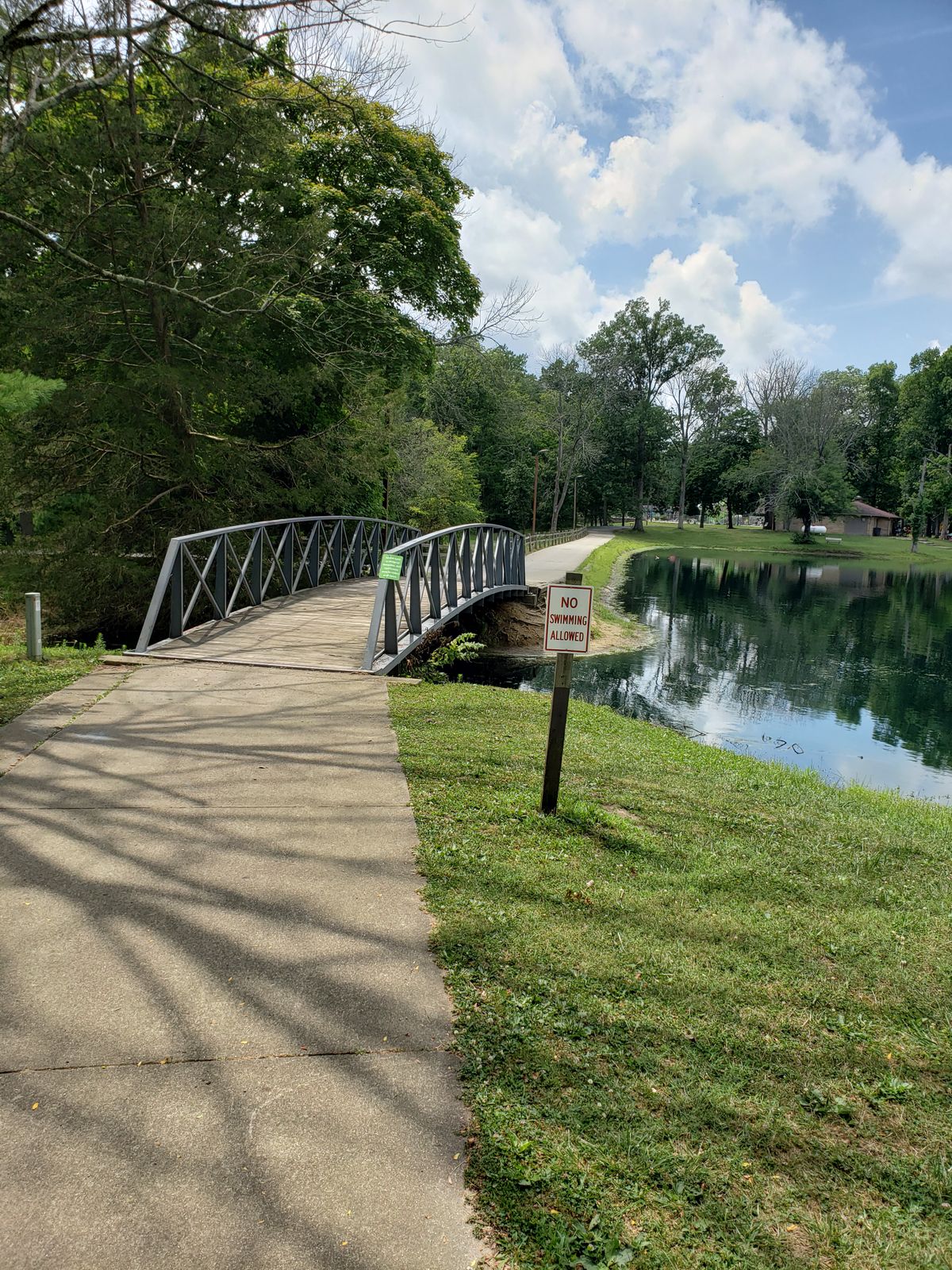 Lake Path Bridge to #7 Tees.