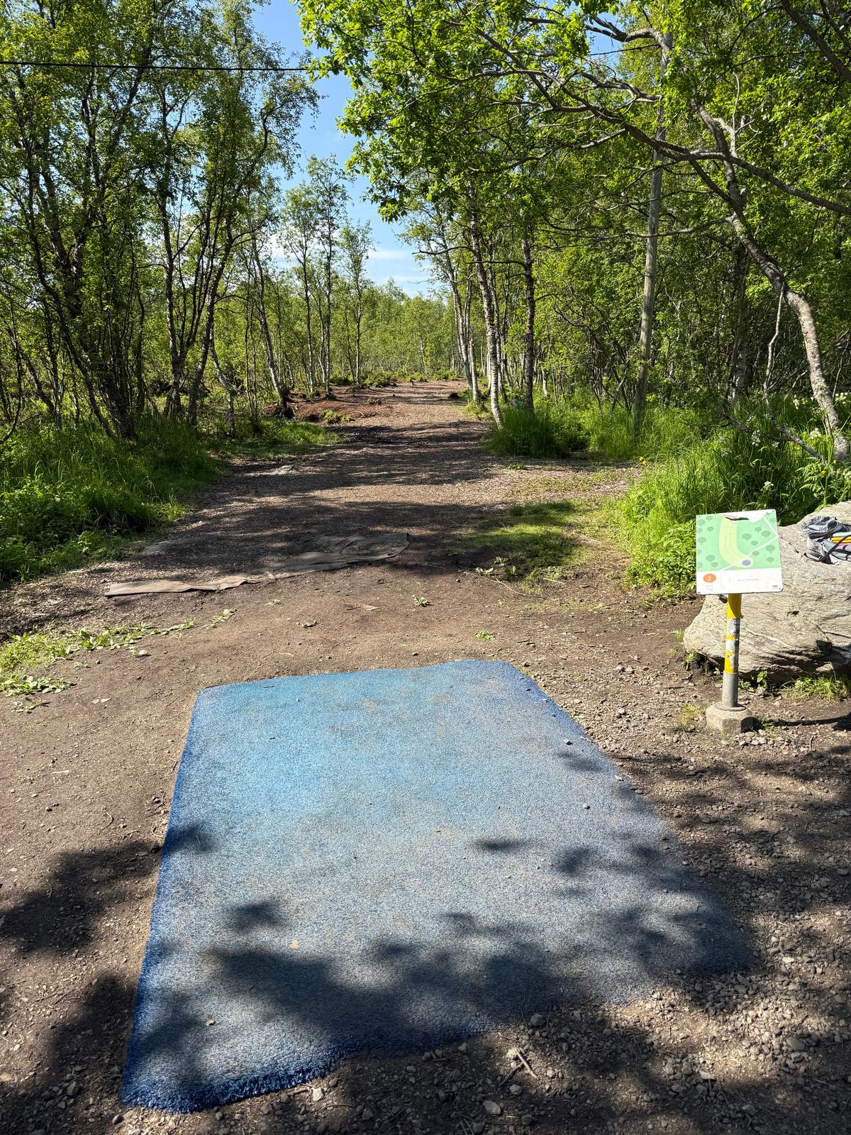 Hole 2 tee