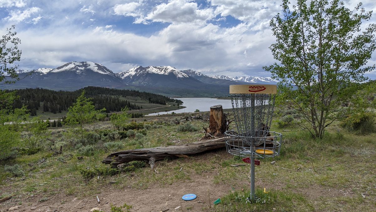 Hole #14 basket