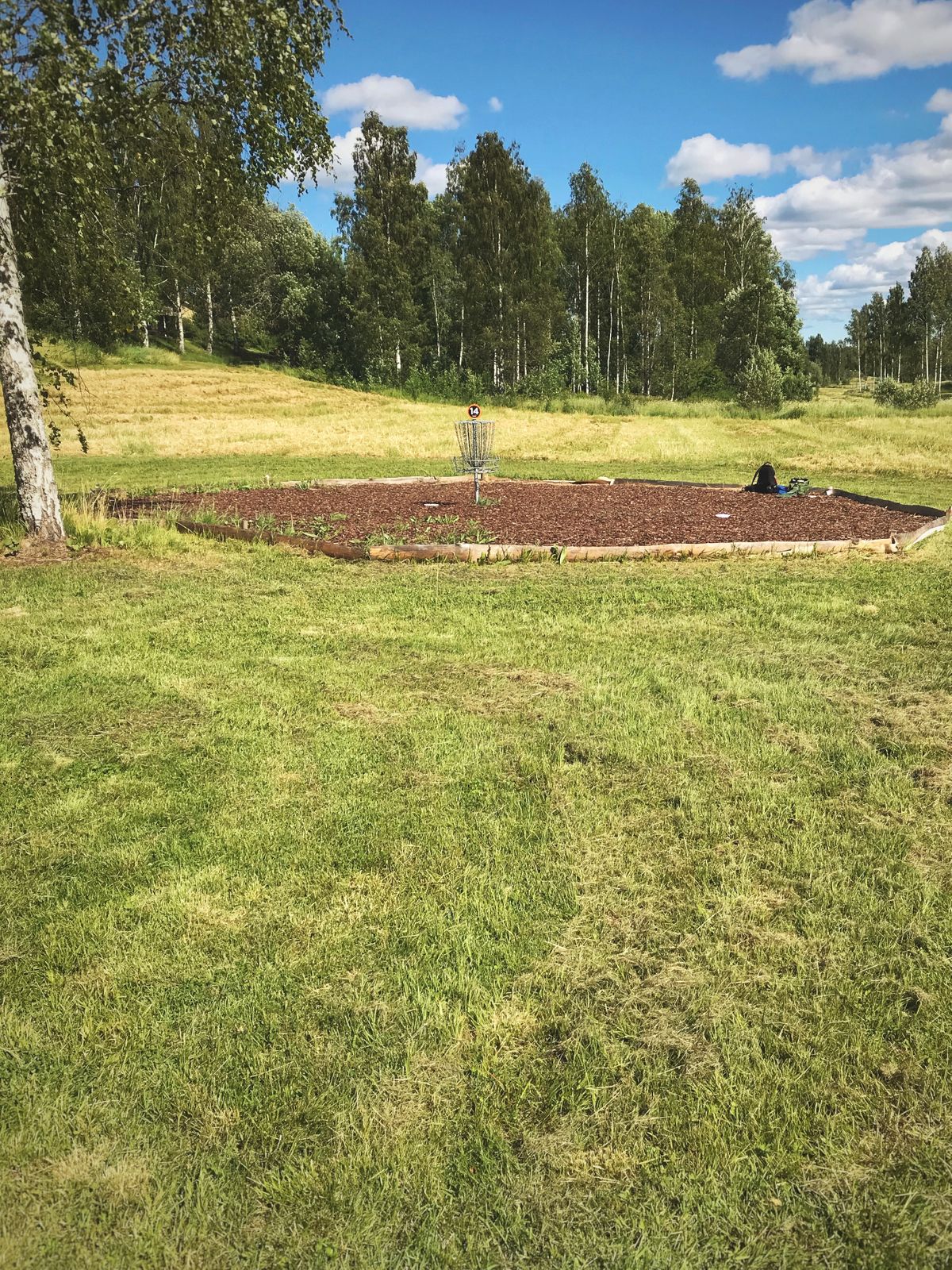 Korg, hål 14.