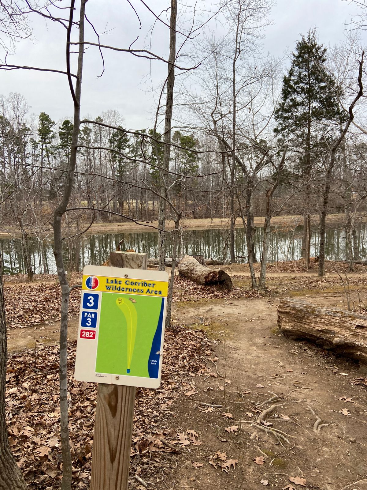 Hole 3  lake view