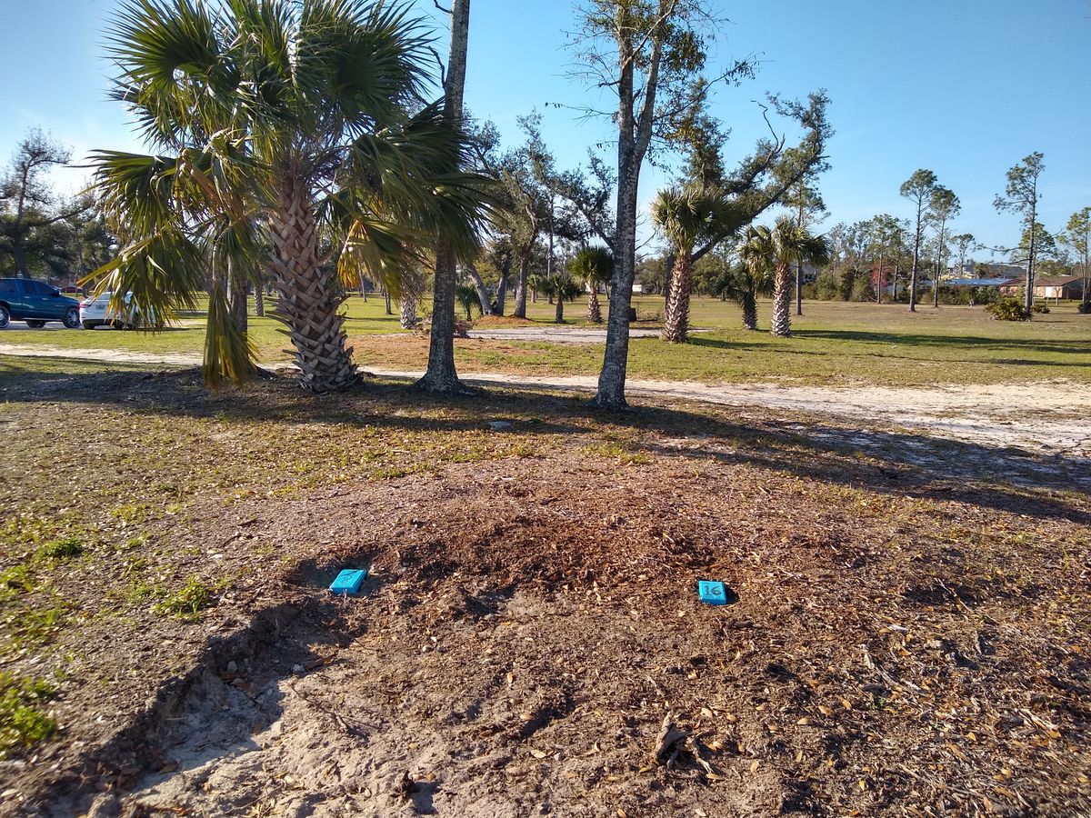 #16, par 3, 206ft