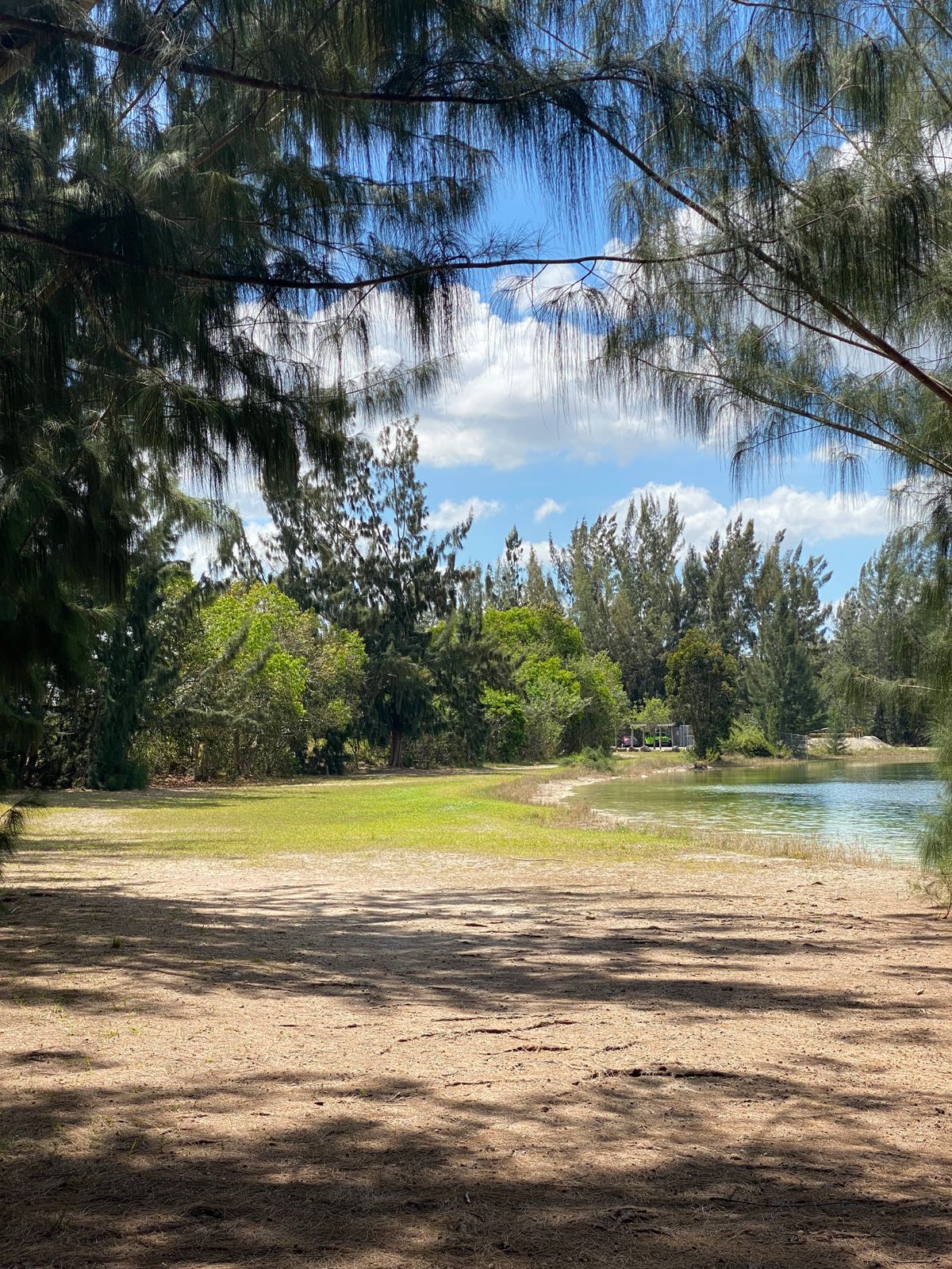 Nice view of fairway looking back at hole 13 tee pad
