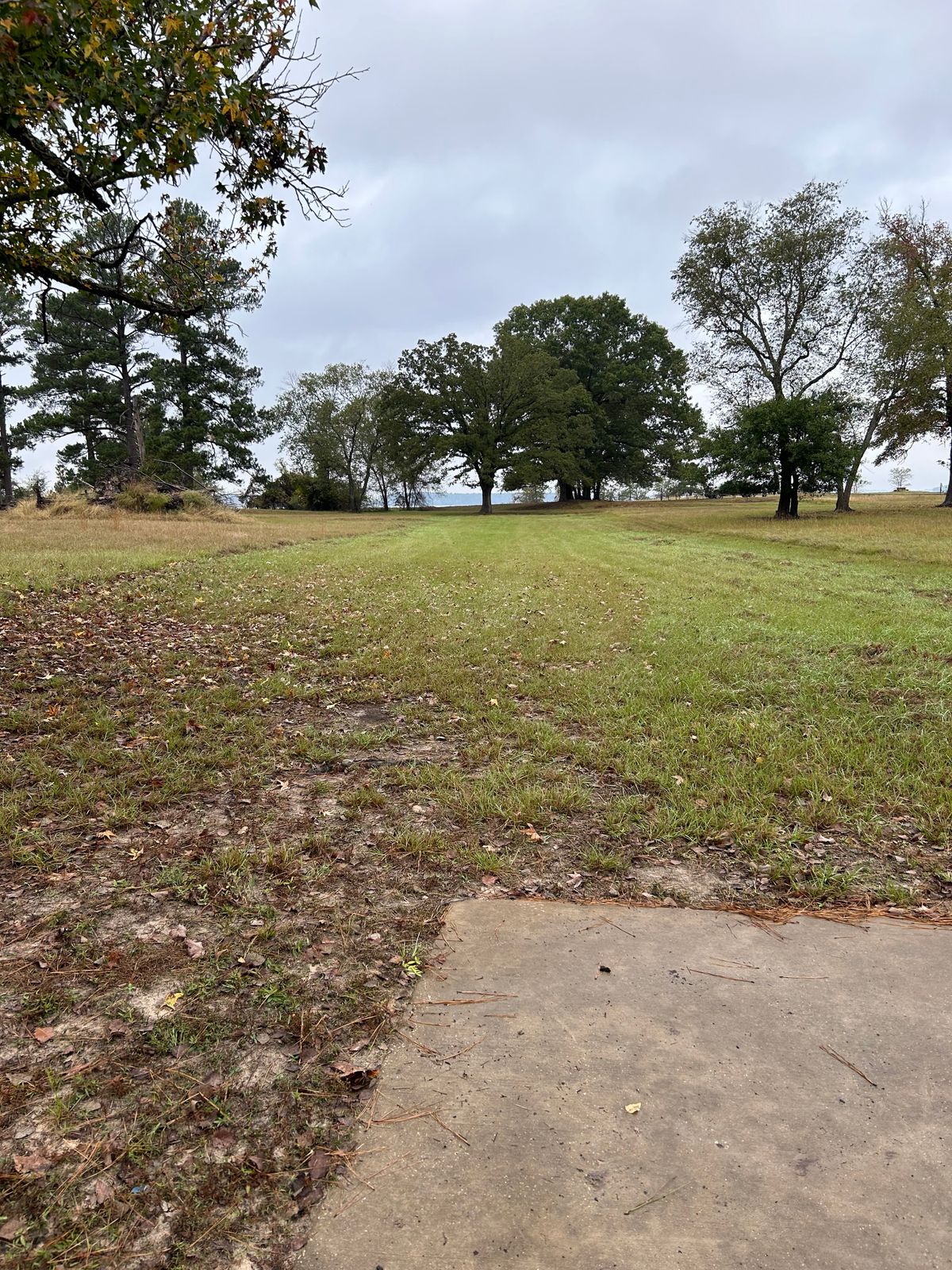 Hole 10 tee shot