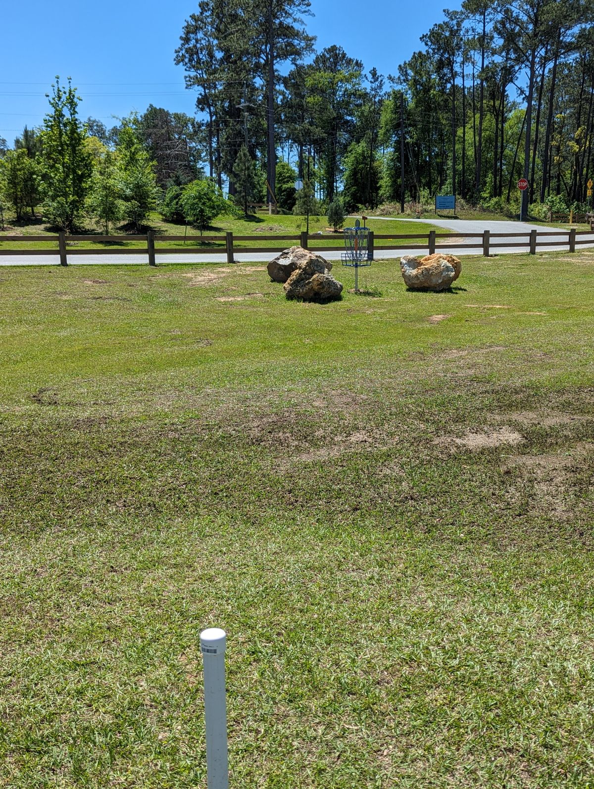 Hole 17 A and B Pin Locations