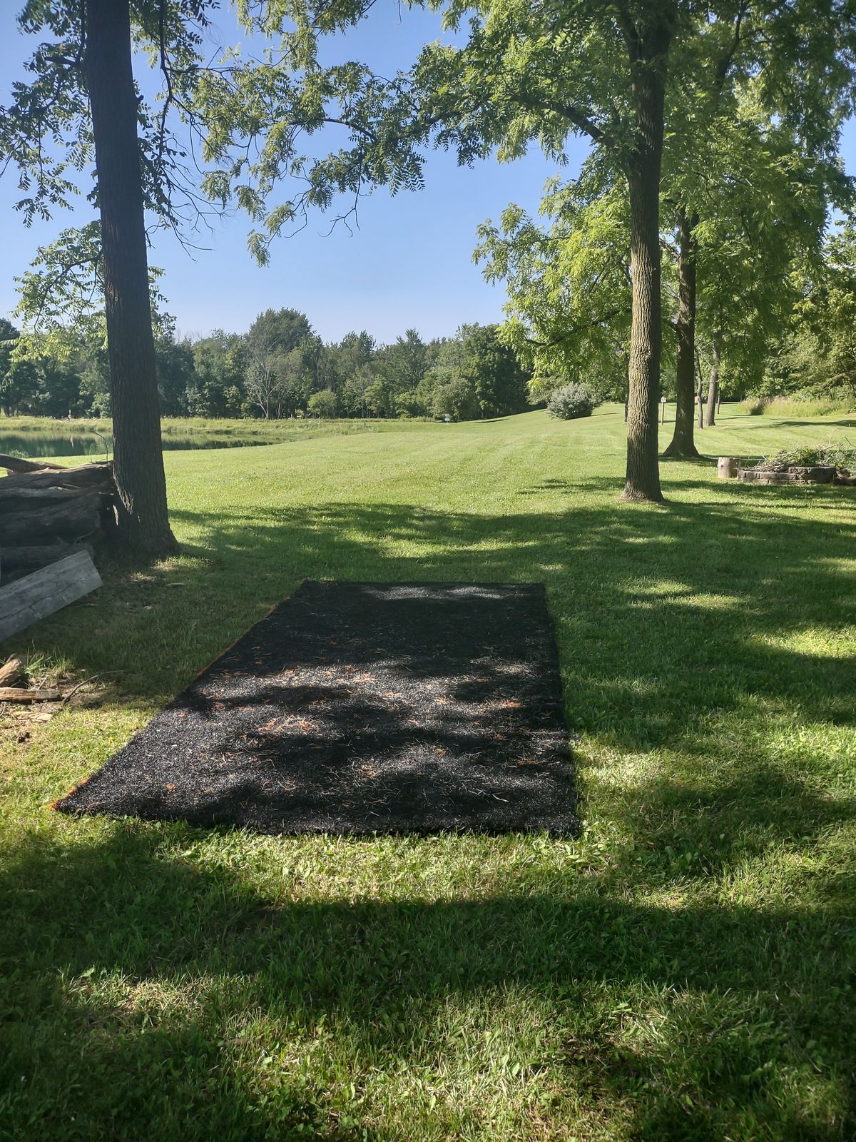 Hole 1.  390ft down 10ft.