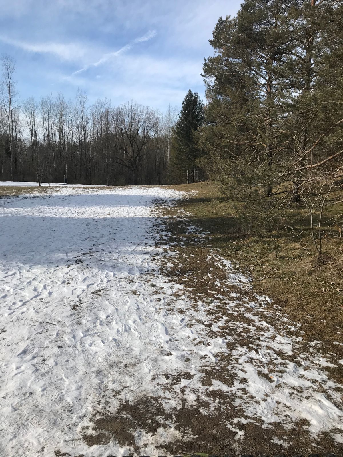 Hole 14 tee view