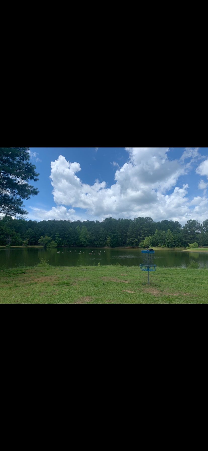 Hole 1 green