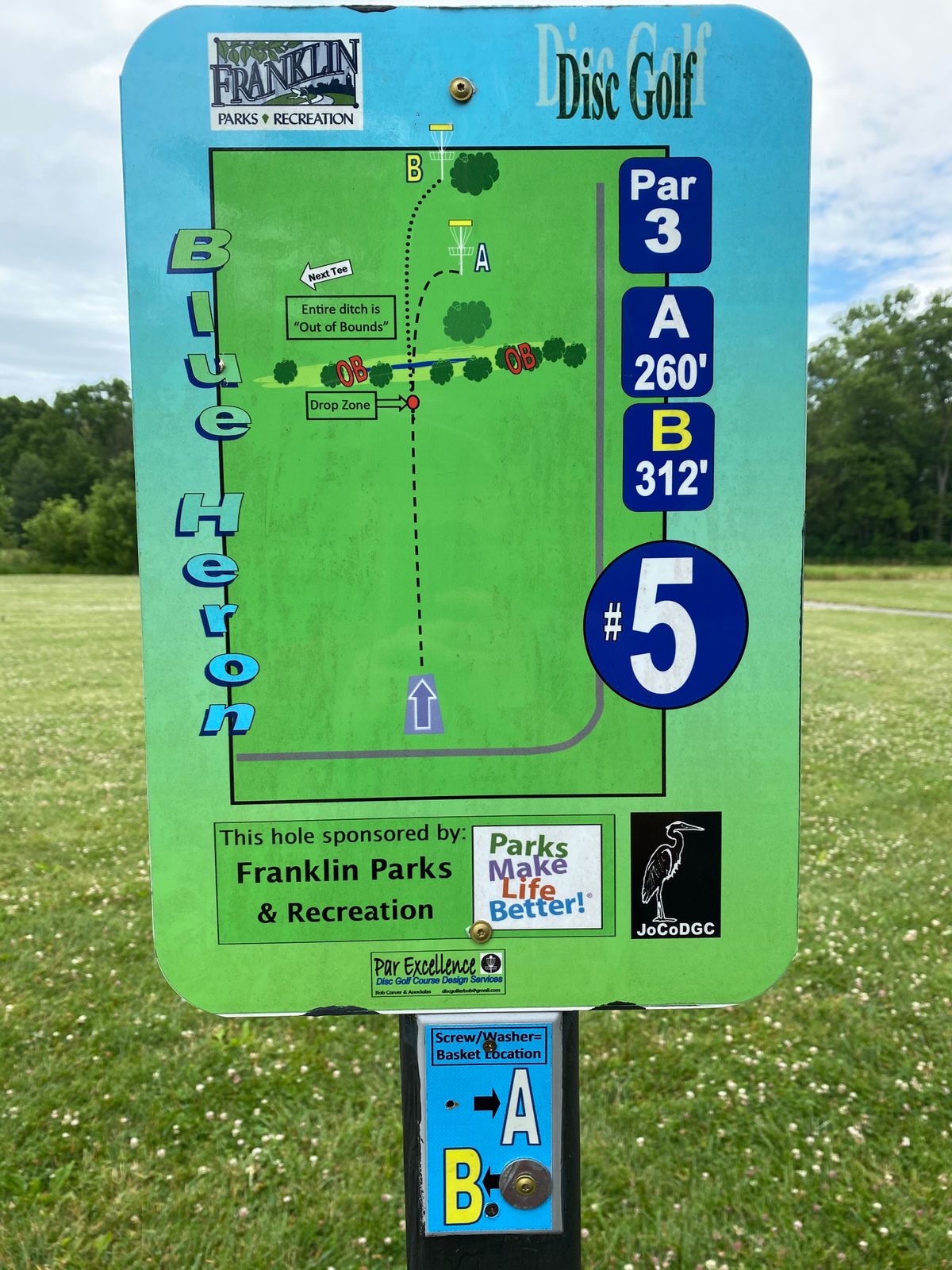 Hole 5 (Sign)