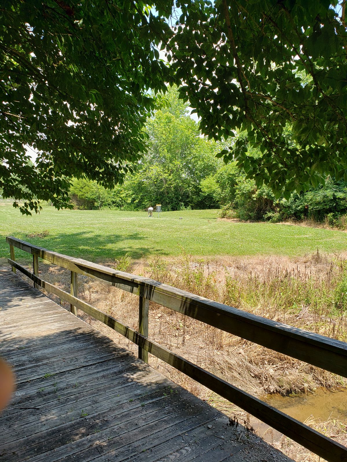 #6 Approach from foot bridge.