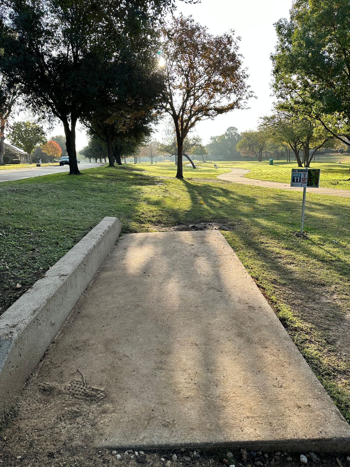 Hole 11 Tee Pad