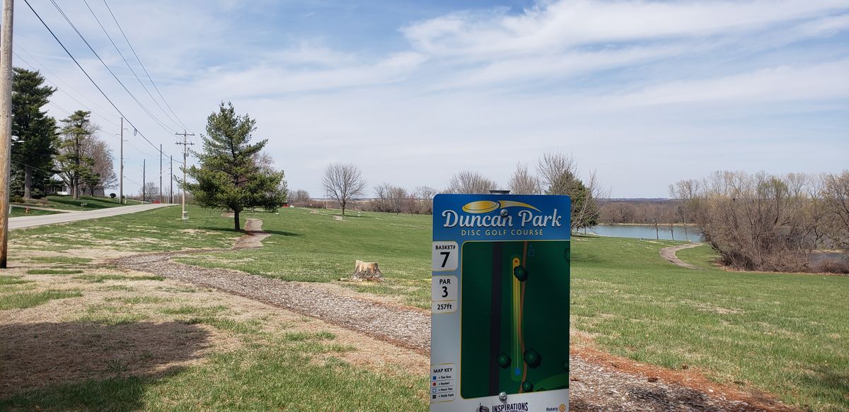Hole 7 could play as a river hole