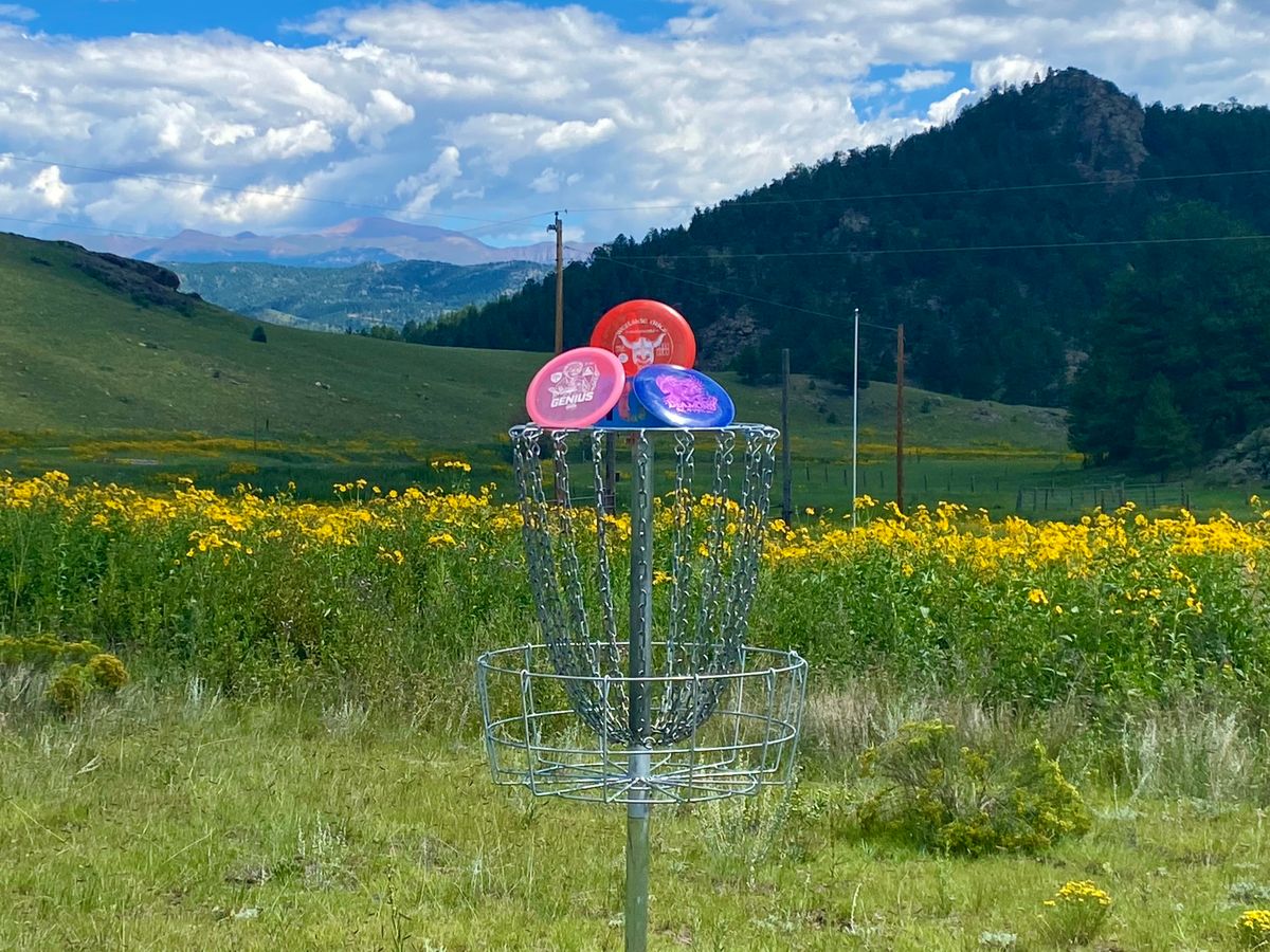 Pikes Peak from hole 1