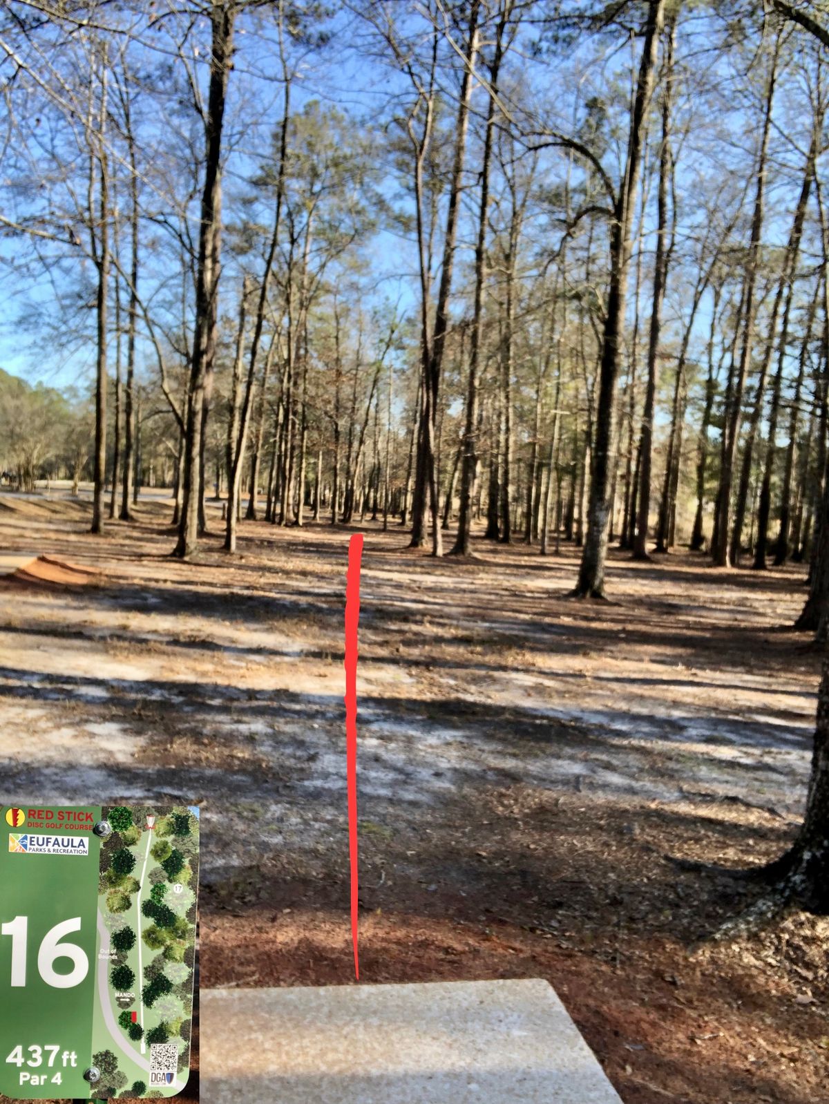 Hole 16 | LONG pad