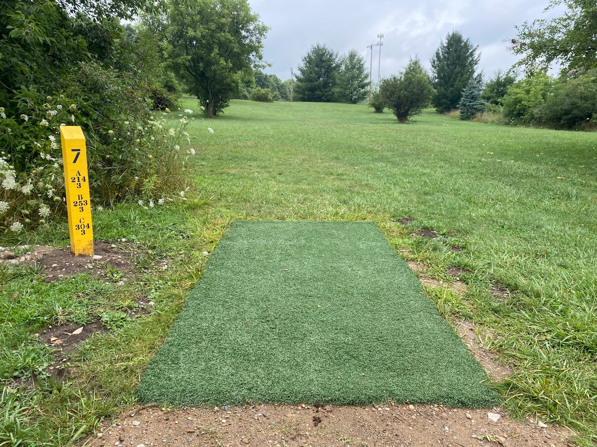 Hole 7 short pad