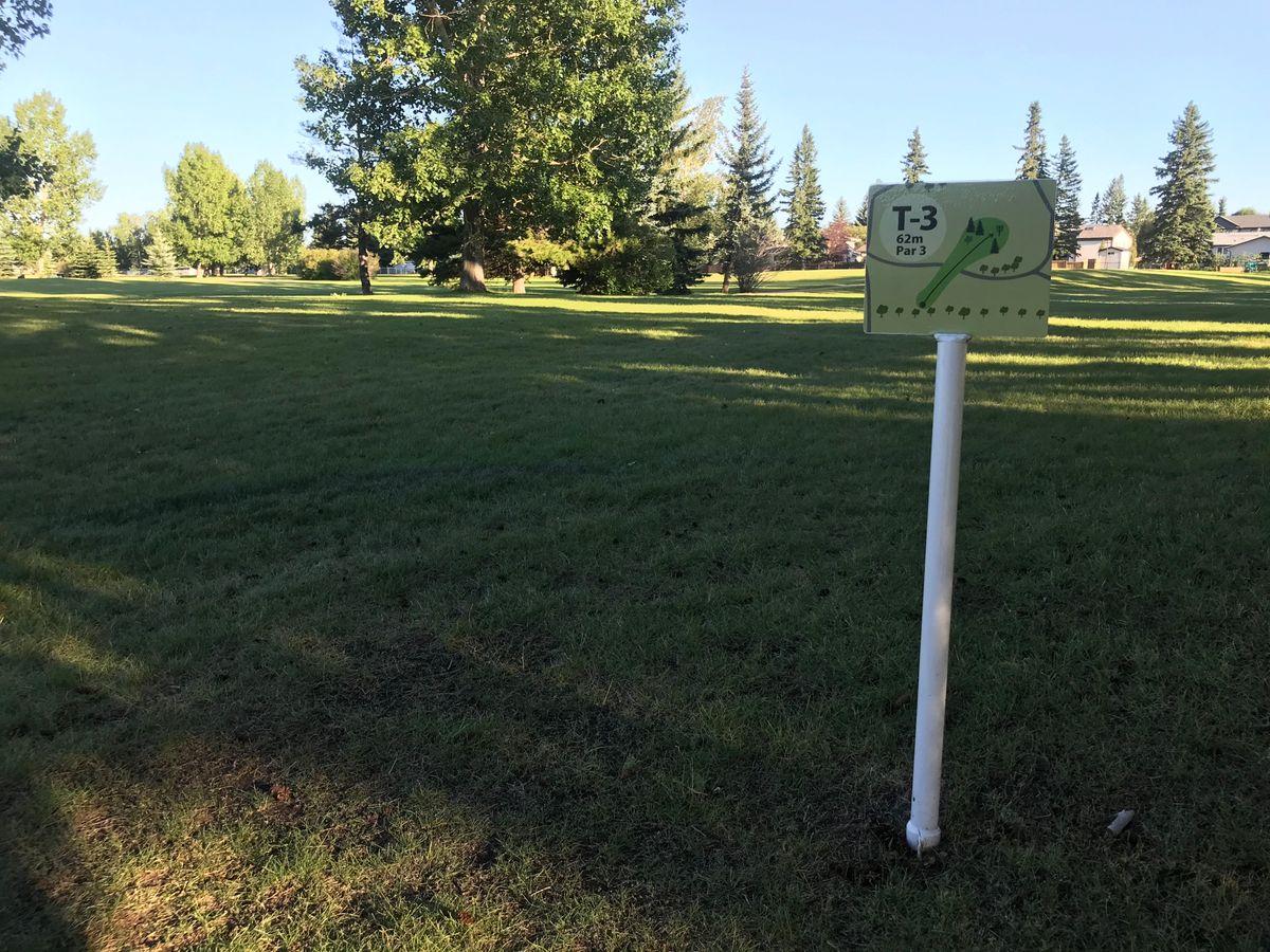 Hole 3 tee pad