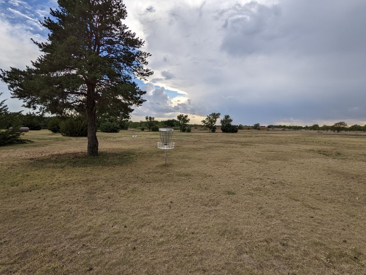 Hole 13 basket