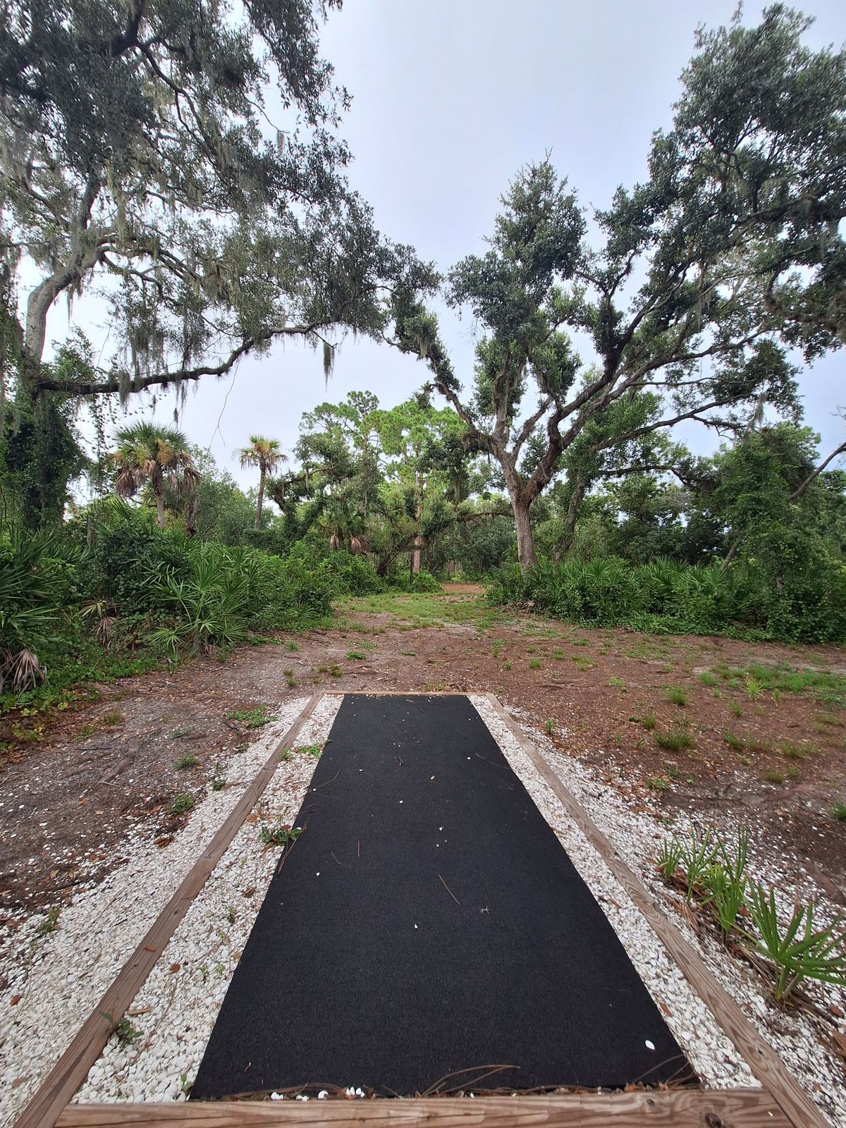 Hole 5 tee pad