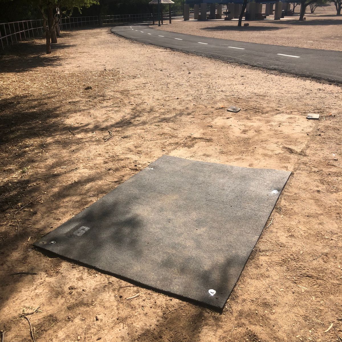 #6 Tee Pad - Vandalized as of 10/8/23