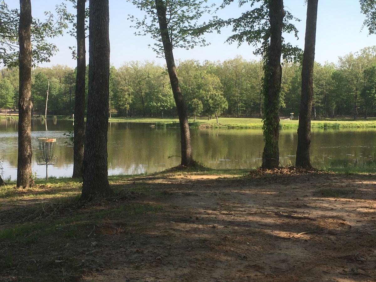 Hole #1 basket