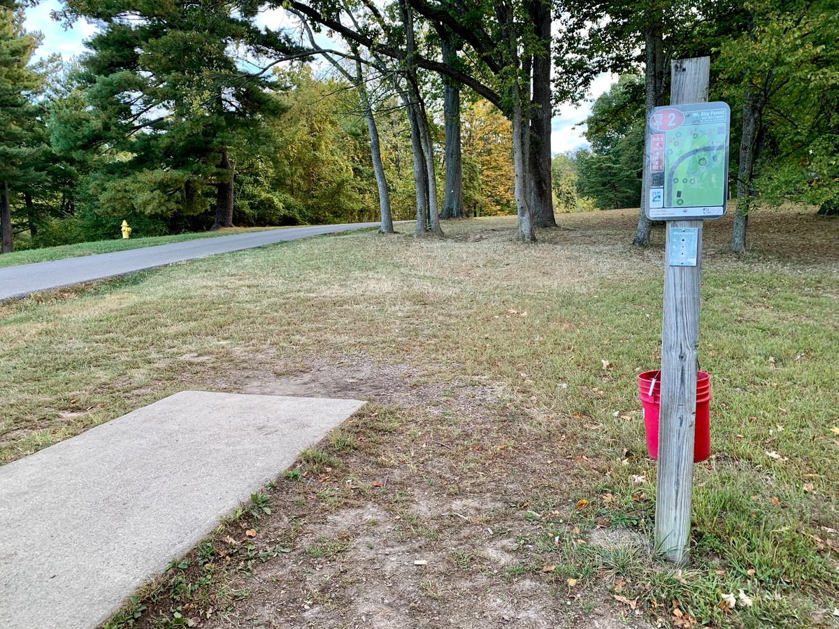 Tee pad at #2