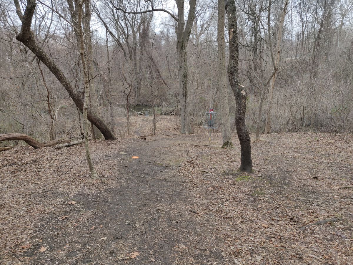 One of the holes on the back 9