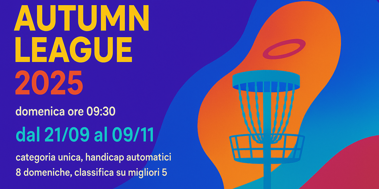 Weekly Autumn League Ginestre 2025 - Ginestre Autumn League 2025