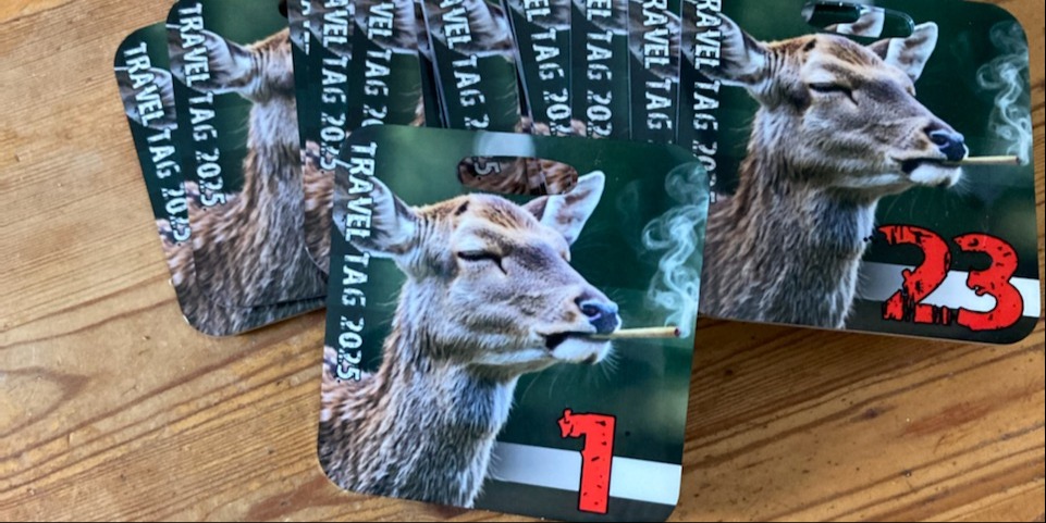 Chainsmokers Travel Tags - Cosmic Dave's Blast Off to FLA created by La