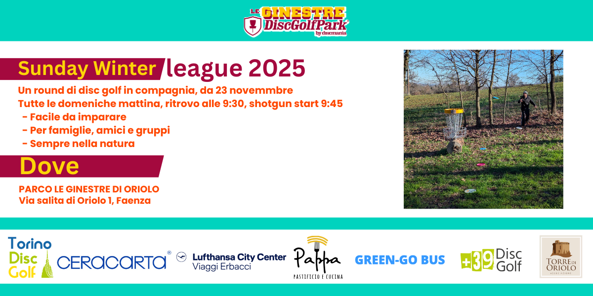 Sunday Winter League Ginestre 2025