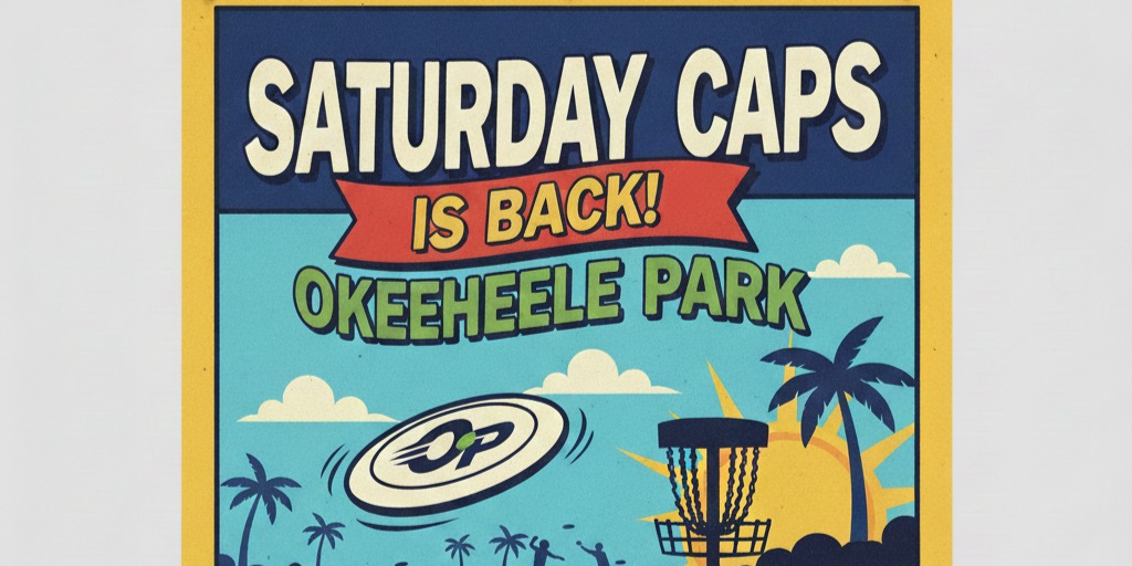 Saturday caps at Okeeheelee Park - Saturday caps at Okeeheelee Park