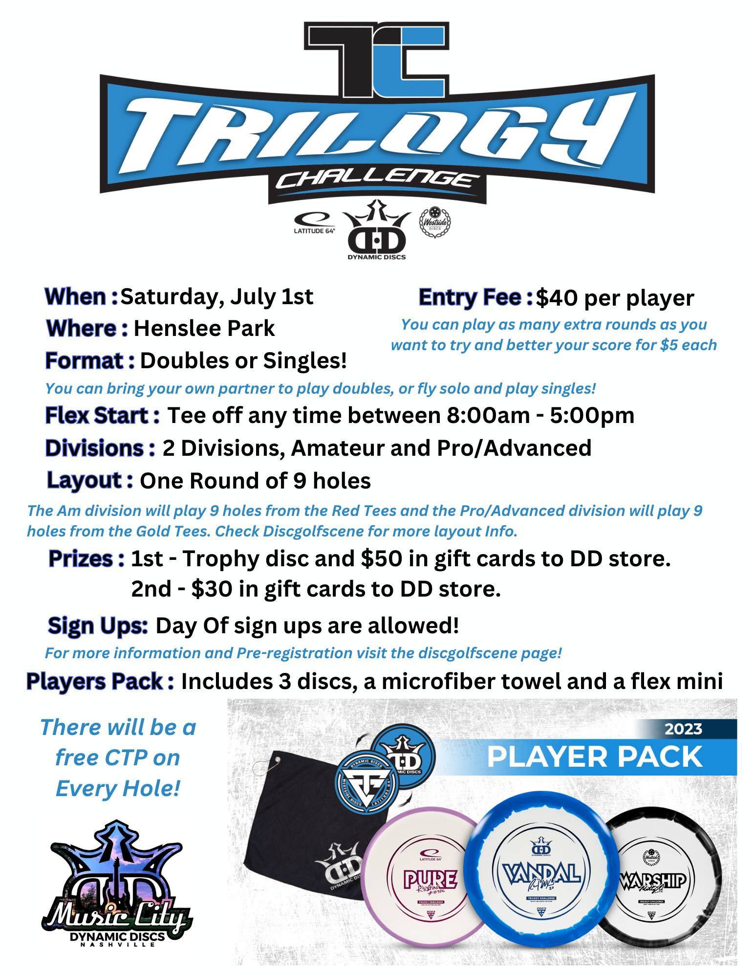 Trilogy Challenge @ Henslee Park