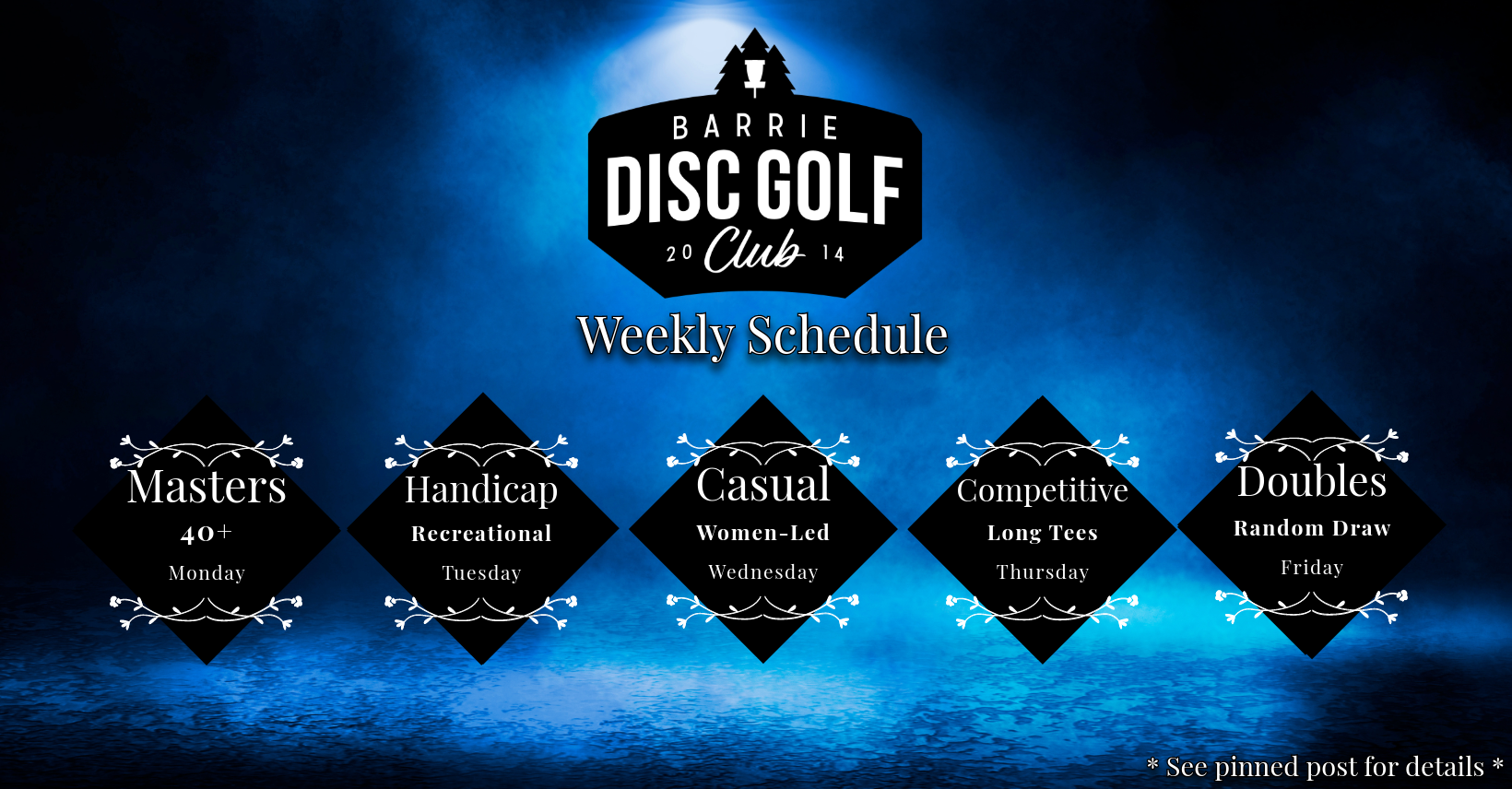 Barrie Disc Golf Club - Chainhunters Friday Night Doubles