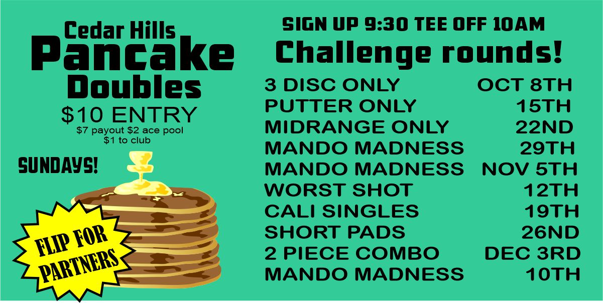 Pancake Open doubles