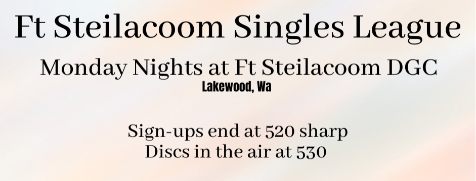 Fort Steilacoom Weekly Singles
