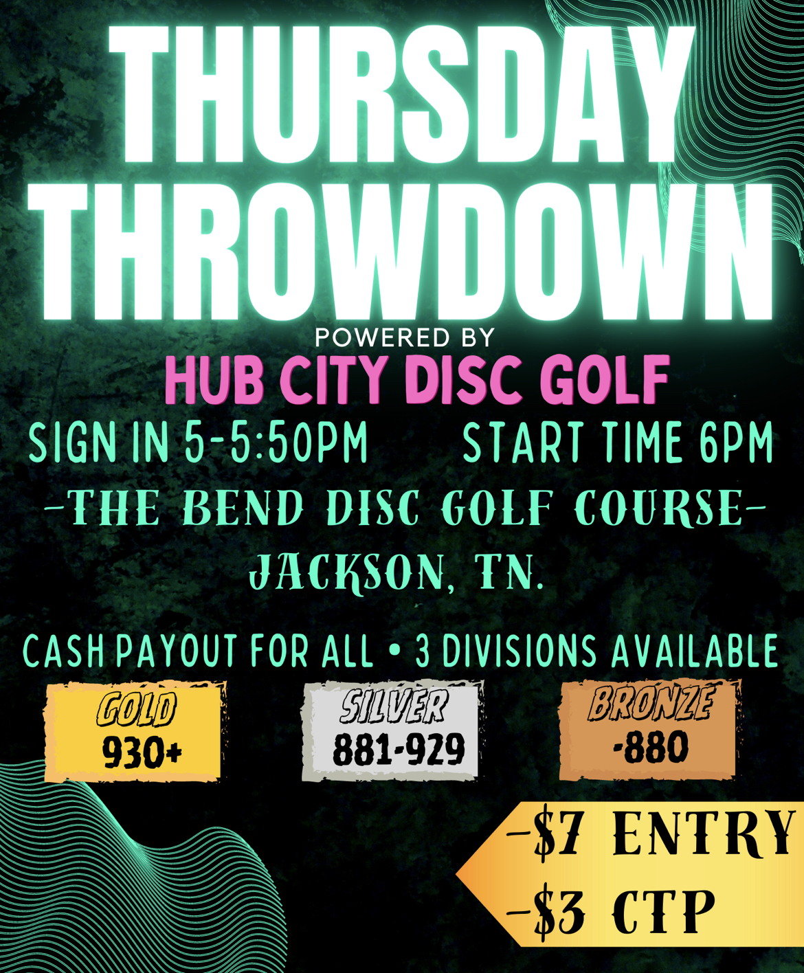 HUB City Weekly - Silver/Bronze division