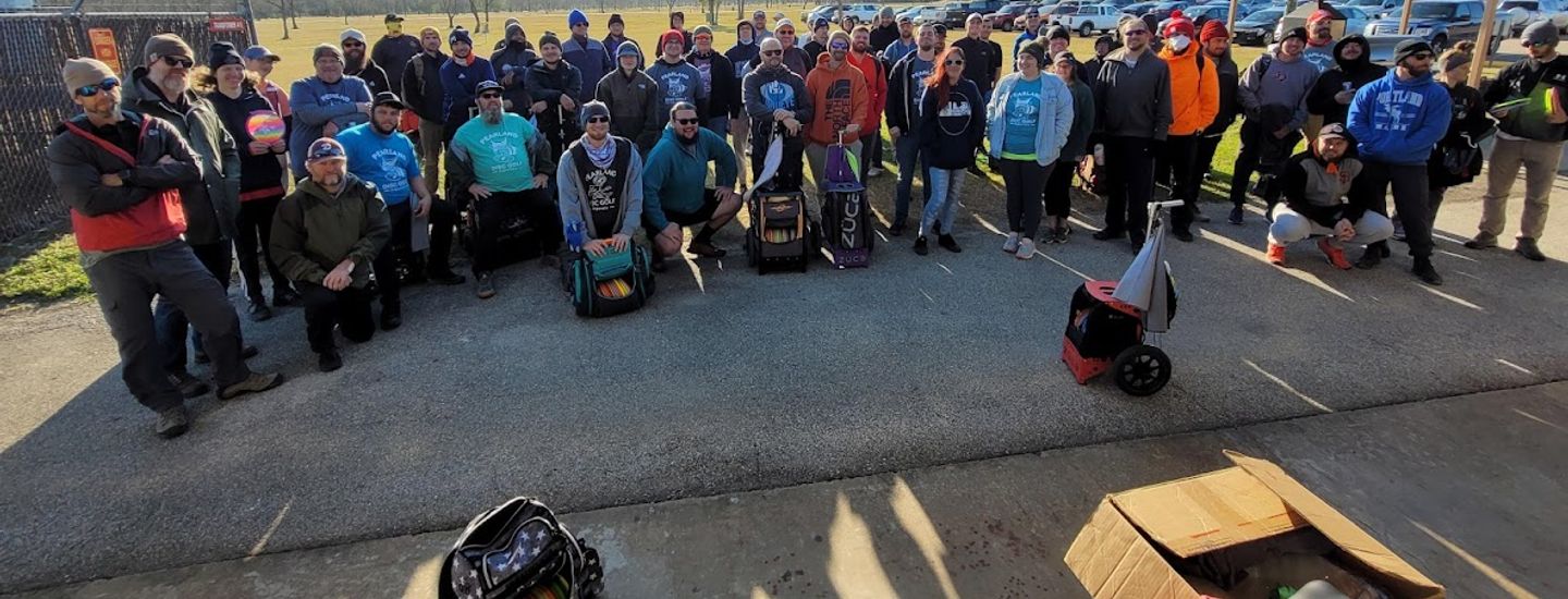 Pearland Disc Golf Degenerates - Degenerate Mini - Full 18 Glow