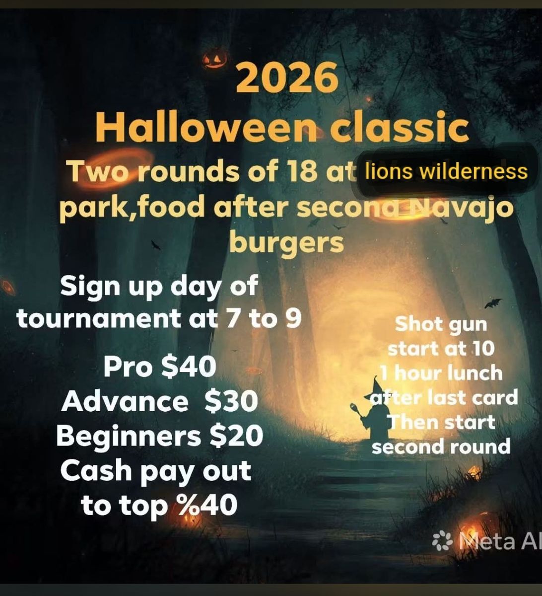 Halloween Classic 2026 | Farmington, New Mexico | UDisc Events