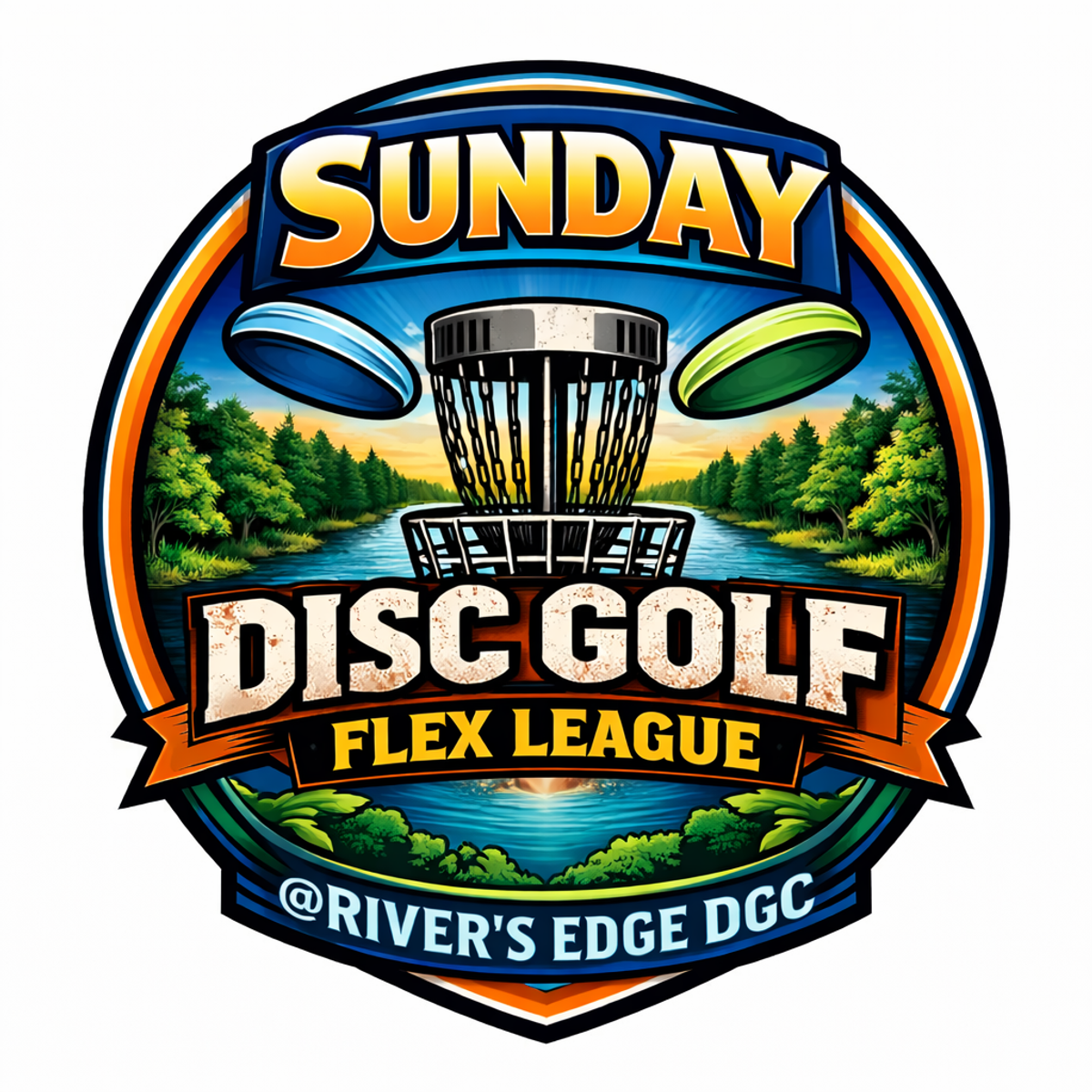 Sunday Disc Golf @ River’s Edge 