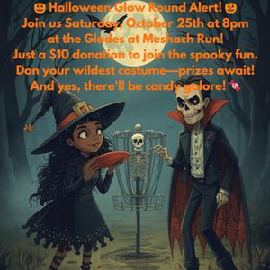 Disc or Treat Halloween Glow Round