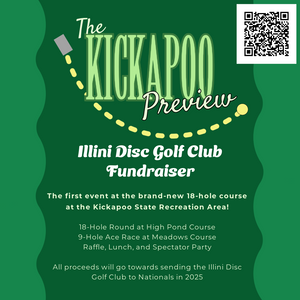 The Illini Disc Golf Club Fundraiser at Kickapoo 2025