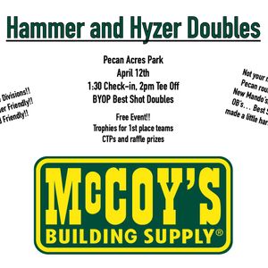 Hammer and Hyzer Doubles