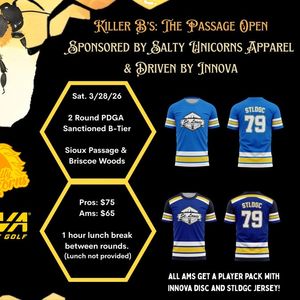 Killer B's The Passage Sponsored by Salty Unicorn Apparel and Driven by Innova