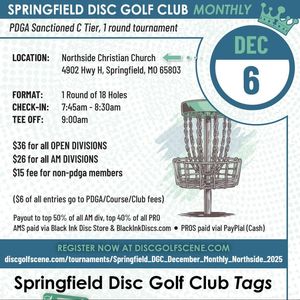 Springfield DGC December Monthly (Northside)